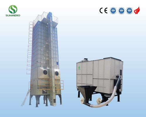 Многофункциональный сушильщик зерна маиса 27000KG для филиппинского рынка